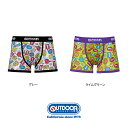 アウトドアプロダクツ ボクサーパンツ メンズ OUTDOOR PRODUCTS アウトドアプロダクツ コミックボクサーパンツ / メンズ M/L/LL AD6011B107