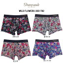 gravevault(グレイブボールト)ショート ボクサーパンツ メンズ 男性用 下着 WILD FLOWERS 3051782