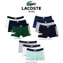 ラコステ パンツ メンズ LACOSTE(ラコステ)ショート ボクサーパンツ 3枚セット メンズ 下着 5H1803