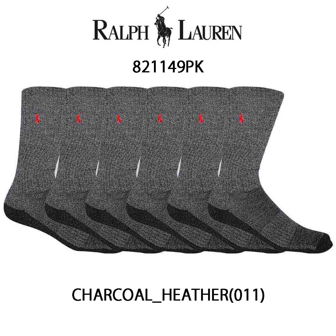 ラルフローレン 靴下 メンズ POLO RALPH LAUREN(ポロ ラルフローレン)メンズ カジュアル ソックス 6足セット 男性用靴下 821149PK
