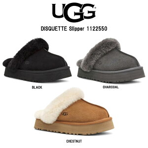 UGG(アグ)レディース ムートン スリッパ 厚底 サンダル ルームシューズ DISQUETTE Slipper 1122550