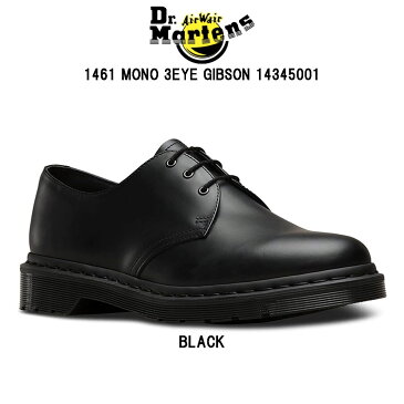 Dr.Martens(ドクターマーチン)ユニセックス シューズ 革靴 3ホール 1461 MONO 3EYE GIBSON 14345001