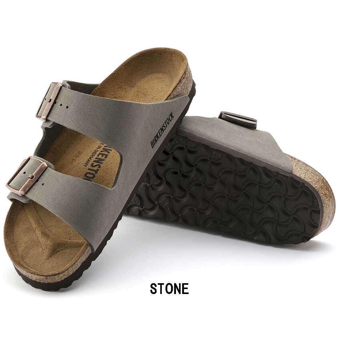 BIRKENSTOCK(ビルケンシュトック)アリゾナ サンダル ストラップ ビルコフロー ヌバ...