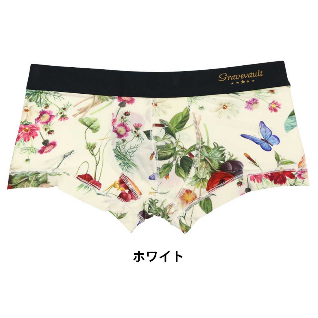 gravevault(グレイブボールト)ローライズ ボクサーパンツ メンズ 男性用 下着 FLORA5 3050971