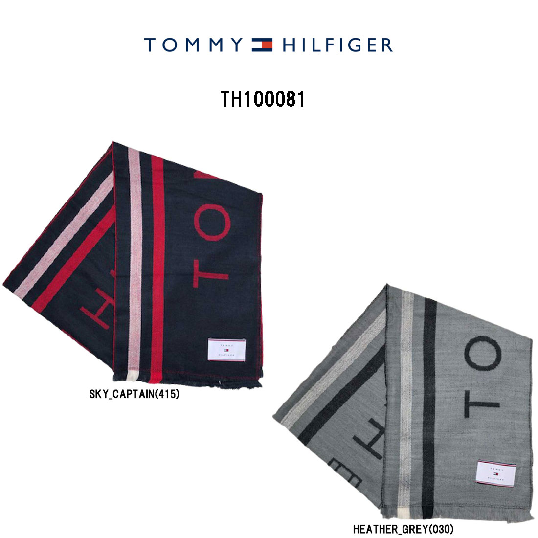 TOMMY HILFIGER(トミーヒルフィガー)マフラー ストール 冬物 小物 アクセサリー メンズ TH100081