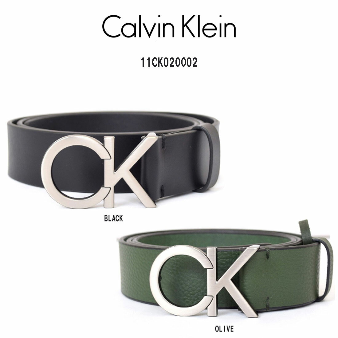 カルバンクライン ベルト（メンズ） Calvin Klein(カルバンクライン)本革 ベルト ビジネス スーツ 小物 アクセサリー メンズ ck 11CK020002