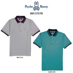 サイコバニー ポロシャツ （メンズ） (SALE)Psycho Bunny(サイコバニー)ポロシャツ 半袖 スポーツ ゴルフ メンズ Tyron Sport Polo B6K127U1PB