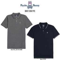 サイコバニー ポロシャツ メンズ (SALE)Psycho Bunny(サイコバニー)ポロシャツ 半袖 スポーツ ゴルフ メンズ Logan Polo B6K136U1PC