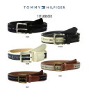 TOMMY HILFIGER(トミーヒルフィガー)ベルト カジュアル レザー ロゴ入り メンズ ギフト 11TL02X032