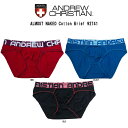 (SALE)ANDREW CHRISTIAN(アンドリュークリスチャン)ブリーフ メンズ 下着 ALMOST NAKED Cotton Brief 92741