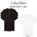 Calvin Klein(カルバンクライン)ck Tシャツ クルーネック 半袖 3枚セット 肌着 メンズ CREW NECK CLASSIC FIT NB401...