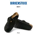 BIRKENSTOCK(ビルケンシュトック)ボストン クロッグ サボサンダル ソフトフットベッド スエード ユニセックス Boston 660471 Regular