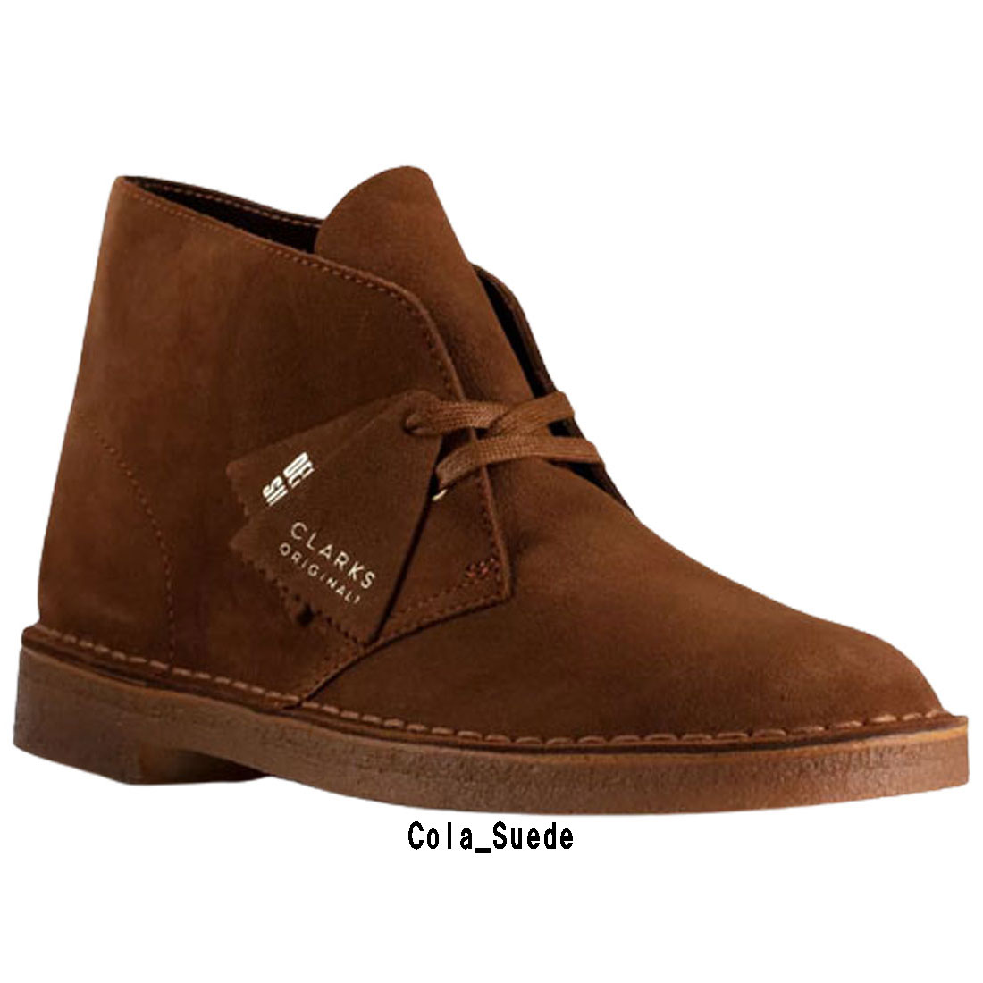 CLARKS(���顼����)����å��֡��� �ǥ����ȥ֡��� �������� ����������� ���塼�� �ϥ����å� �졼�����å� �֥饦�� ��� DESERT BOOT 26155481