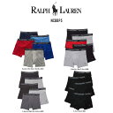 POLO RALPH LAUREN(ポロ ラルフローレン)ミドル ボクサーパンツ 5枚セット お買い得 パック メンズ 下着 Cotton Classic Fi...
