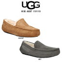 UGG(アグ)メンズ ムートン シューズ モカシン スニーカー アスコット ASCOT WIDE幅 1101110