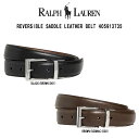 POLO RALPH LAUREN(ポロ ラルフローレン)ベルト カジュアル レザー リバーシブル ギフト メンズ REVERSIBLE SADDLE LEATHER BELT 405913735