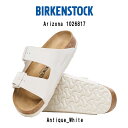 BIRKENSTOCK(ビルケンシュトック)サンダル ストラップ Arizona Suede Leather アリゾナ スエード レザー ホワイト ユニセックス...
