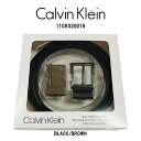 Calvin Klein(カルバンクライン)ck レザー 本革 ベルト BOX セット リバーシブル スーツ ビジネス カジュアル メンズ 11CK020019