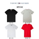 (SALE)TOMMY HILFIGER(トミーヒルフィガー)Tシャツ 半袖 Vネック コットン ロゴ ワンポイント メンズ 09T3140
