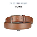 (SALE)TOMMY HILFIGER(トミーヒルフィガー)ベルト カジュアル ビジネス レザー ギフト メンズ 男性用 11TL01X049