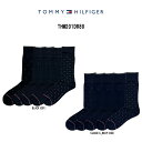 TOMMY HILFIGER(トミーヒルフィガー)ソックス ドレスソックス 5足セット アソート 総柄 ワンポイント 男性用 靴下 メンズ MENS 5PK DRESS CREW THM201DR89