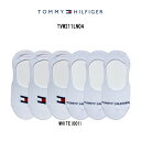 TOMMY HILFIGER(トミーヒルフィガー)ソックス ショート パンプス 6足セット 女性用 靴下 WOMENS 6PK LINER TVW211LN04