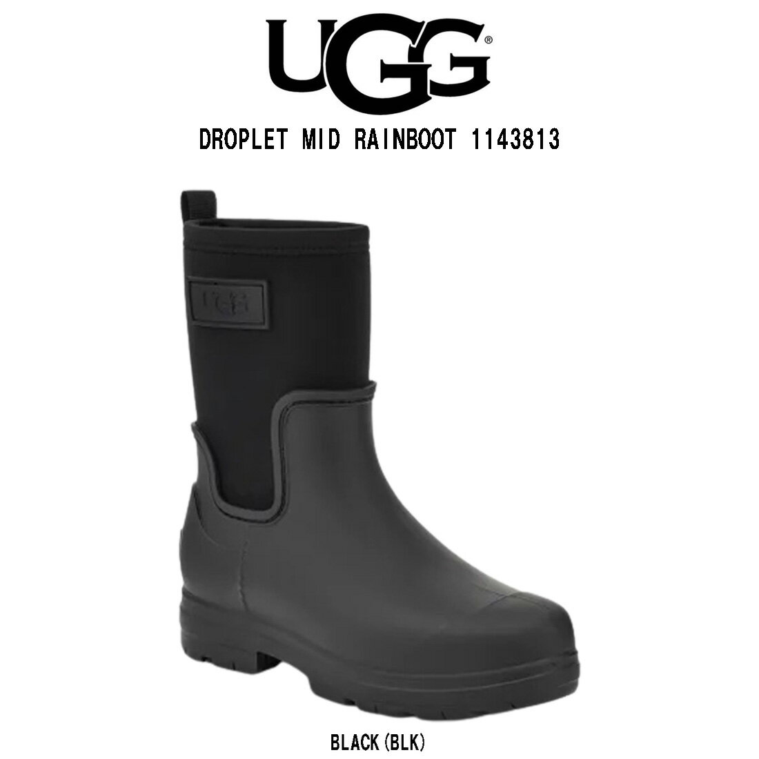 UGG(AO)Cu[c h JC C hbvbg ~bh fB[X p DROPLET MID RAINBOOT 1143813