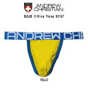 ANDREW CHRISTIAN(アンドリュークリスチャン)Tバック ビキニ 前閉じ メンズ 男性用 下着 パンツ コットン Cリング セクシー BULGE C...