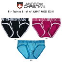 ANDREW CHRISTIAN(アンドリュークリスチャン)ブリーフ 前開き フルバック メンズ 男性用 下着 パンツ コットン セクシー Fly Tagles...