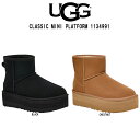 (SALE)UGG(アグ)ムートン ブーツ ショート 厚底 スエード クラシックミニ プラットフォーム カジュアル レディース 女性用 靴 CLASSIC MI...