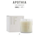 APOTHIA(アポーシア)アロマキャンドル イフ フレグランス アロマ ロウソク シトラス 柑橘系 定番 人気 ラグジュアリー ギフト プレゼント CANDL...