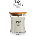 WoodWick(ウッドウィック)アロマキャンドル 【ブランド箱なし】 アワーグラス ジャーM ウォームウール フローラル 燃焼音 ギフト プレゼント Warm...