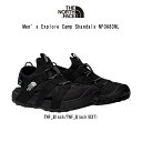 THE NORTH FACE(ザノースフェイス)シャンダル ストラップ サンダル シューズ 軽量 アウトドア レジャー キャンプ ハイキング メンズ 男性用 靴 NF0A83NL