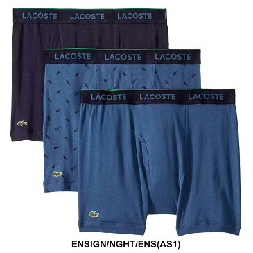 LACOSTE(ラコステ)ミドル ボクサーパンツ 3枚セット お買い得 パック メンズ 下着 RAME303