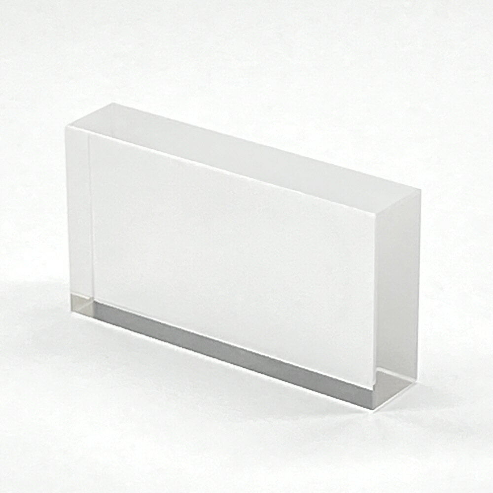 光学実験用直方体 光学ガラス製