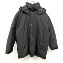 【明日07/19(土)20:00~07/26(土)01:59\7月後半お買い物マラソン/100円~2,000円OFFクーポン配布中】【中古】ポールスチュアート スポーツ ダウンジャケット ハーフコート 長袖 フード脱着可 ポリ100%(ダウン80%+スモールフェザー20%) M 黒 メンズ