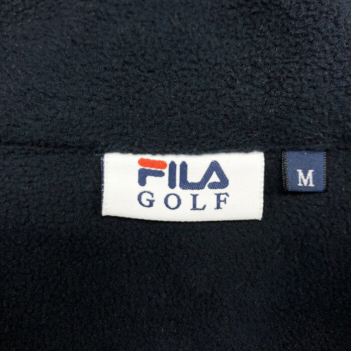 ����š�FILA GOLF �ե��饴��� M ��ǥ����� �ĥ�äȤ������ϴ� ���åץ��å� �֥륾�� ���㥱�å� ΢���� Ĺµ �ݥ�100% �ͥ��ӡ��ߥ�å� ��