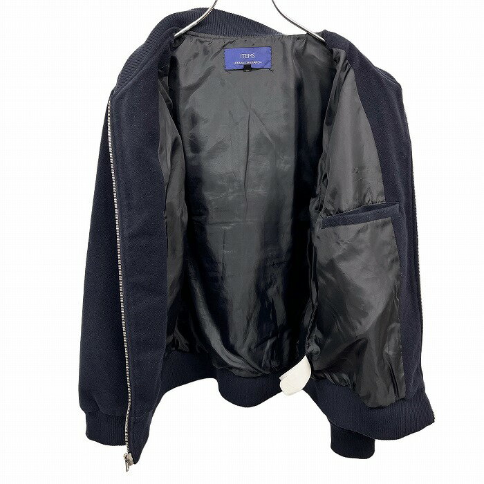 桑和 0388-00 長袖ブルゾン Sサイズ ブラック(4)