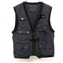 【中古】GREEN LABEL RELAXING UNITED ARROWS - M メンズ フィッシングベスト カメラマンベスト ジャケット 綿×ナイロン ダ...
