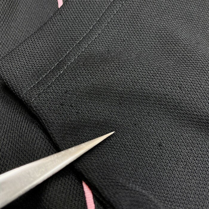 【開催中|全品ポイント10倍|〜08/11(月)01:59まで＼8月お買い物マラソン／100〜2,000円OFFクーポン配布中】【中古】adidas アディダス L メンズ ポロシャツ カットソー ロゴ刺繍 英字 文字 3つボタン留め 半袖 スポーツ ポリ100% ブラック×ピンク ピンク