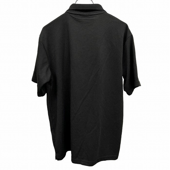 【中古】[印象AB] TOURSTAGE ツアーステージ ポロシャツ メンズ L ブラック 黒 ポ...