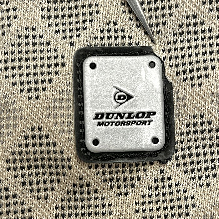 【中古】[印象AB] DUNLOP MOTOR SPORT ダンロップモータースポーツ ポロシャツ メンズ LL XL ベージュ ベージュ×黒 綿×ポリ ゴルフ ダイヤチェック柄 鹿の子 半袖 ポケット undo-rowa-10062586 Undo Rowa 楽天市場店 サンプル画像3