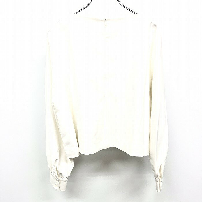 【楽天スーパーSALE＼35%OFF／対象商品】【中古】[印象A] Mila Owen ミラオーウェン プルオーバートップス レディース M (1) オフホワイト 白系 ポリなど 無地 ノーカラー 長袖 裏地付き 後ろファスナー ストレッチ undo-rowa-10056204 Undo Rowa 楽天市場店 サンプル画像2