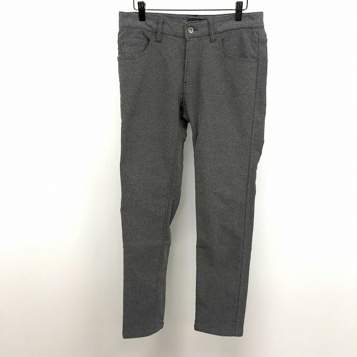 【中古】JOSEPH HOMME - 46 メンズ スキニーパンツ ソフトデニム テーパード 強めのストレッチ レーヨン×ポリエステル×ナイロンなど 杢グレー