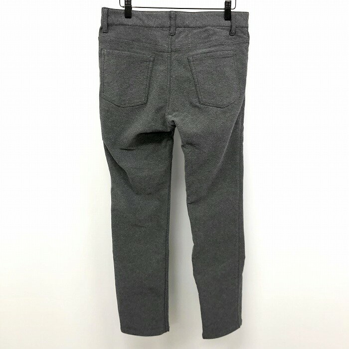 【中古】JOSEPH HOMME - 46 メンズ スキニーパンツ ソフトデニム テーパード 強めのストレッチ レーヨン×ポリエステル×ナイロンなど 杢グレー