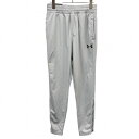 【明後日11/04(火)20:00~11/11(火)01:59まで\11月お買い物マラソン/100円~2,000円OFFクーポン配布中】アンダーアーマー 【新品/訳アリ】UNDER ARMOUR 少し薄手 パンツ テーパード ウエストにゴムと紐 裾ジップ ポリ100% M グレー メンズ