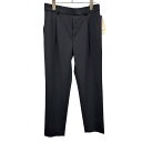 レミオーレ 【新品/訳アリ】 テーパード パンツ ウエストゴム 若干ストレッチ 無地 ポリエステル×ポリウレタン M ブラック 黒 レディース