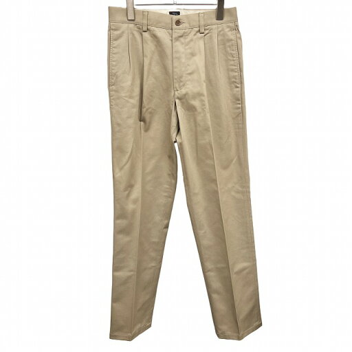 【中古】エドウィン カーキ EDWIN KHAKI KT503 チノパンツ ストレート レギュラーフィット 2タック ジップフライ 綿×ポリ 29 ベージュ メンズ 【中古】エドウィン カーキ EDWIN KHAKI KT503 チノパンツ ストレート レギュラーフィット 2タック ジップフライ 綿×ポリ 29 ベージュ メンズ