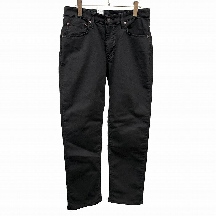 Rakuten - 【新品】[印象N] EDWIN エドウィン パンツ メンズ 31 ブラック 黒 綿×ポリウレタン ストレッチ ふつうのストレート GEF403 ジップフライ