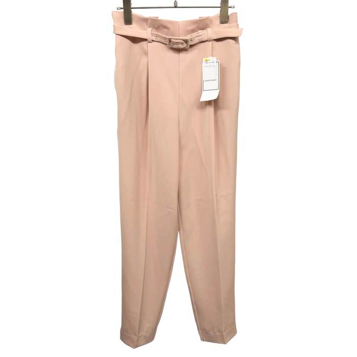【新品/訳アリ】[印象NB] ROPE PICNIC ロペピクニック テーパードパンツ レディース 38 ベージュ くすみ桃ベージュ ポリエステル×ポリウレタン 無地 中国製 ファスナーなど無し 1タック ウエストゴム 後ろポケット無し undo-rowa-10065892 Undo Rowa 楽天市場店 パッケージ画像